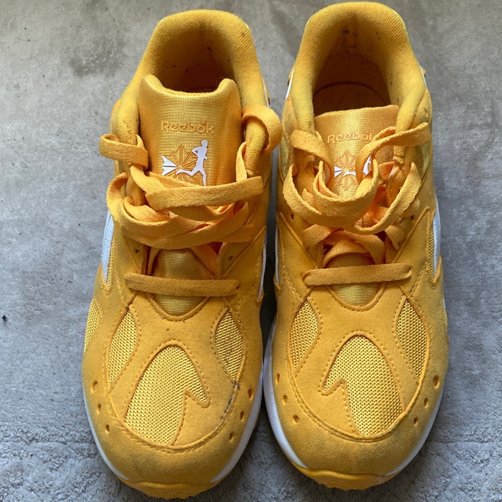 Reebok Women's Yellow Sneakers